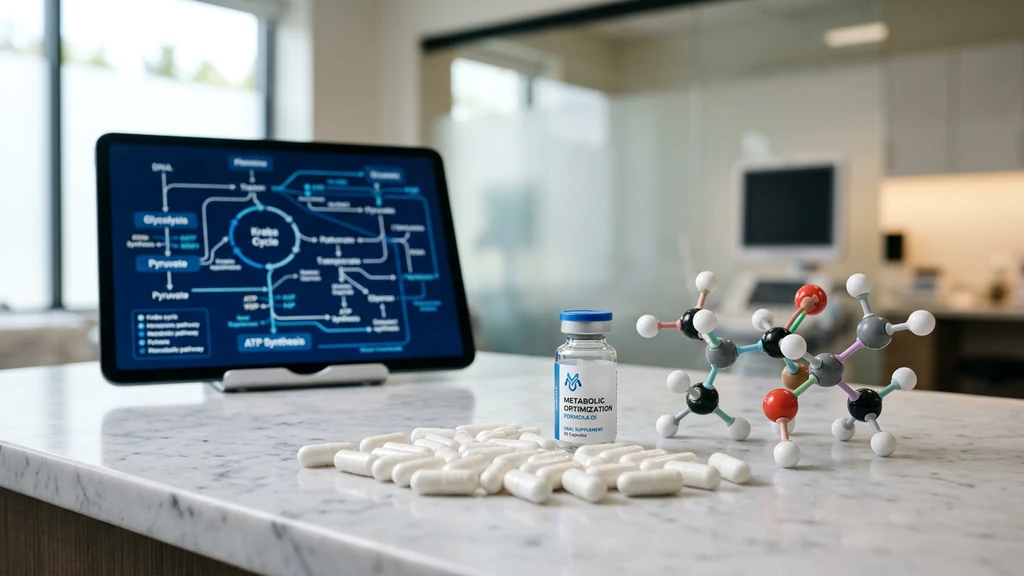 5-Amino-1MQ dosage guide overview showing NNMT inhibition mechanism and oral dosing protocols