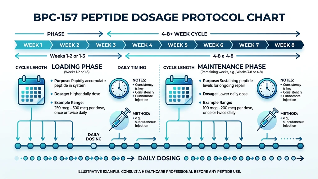 BPC-157 dosage protocol chart