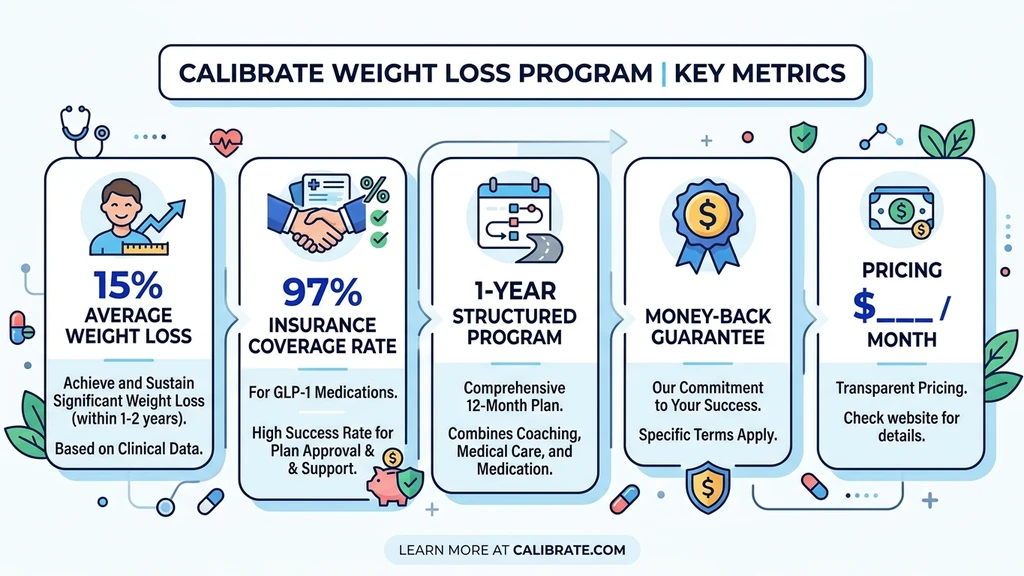 Calibrate weight loss program overview and ratings summary