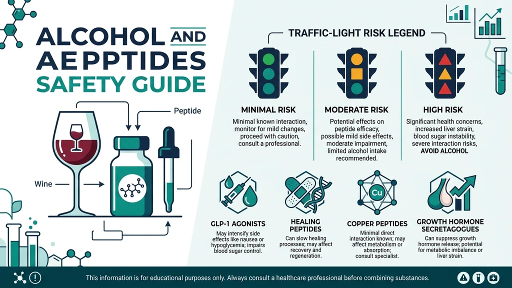 Can you drink alcohol on peptides