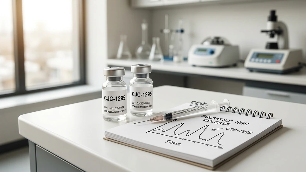 CJC-1295 no DAC (Modified GRF 1-29) guide showing pulsatile GH release protocol