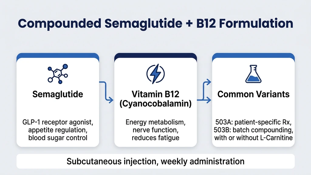 Compound semaglutide with B12 overview