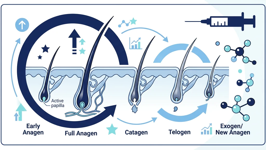 Semaglutide and hair loss research overview