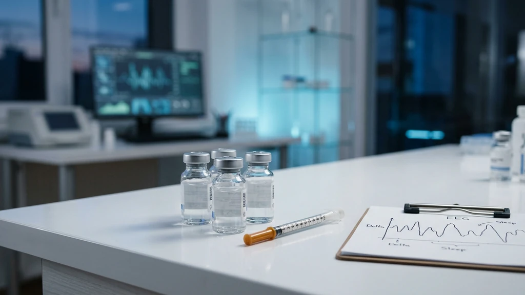 DSIP peptide dosage guide overview showing protocols, timing, and delta sleep induction