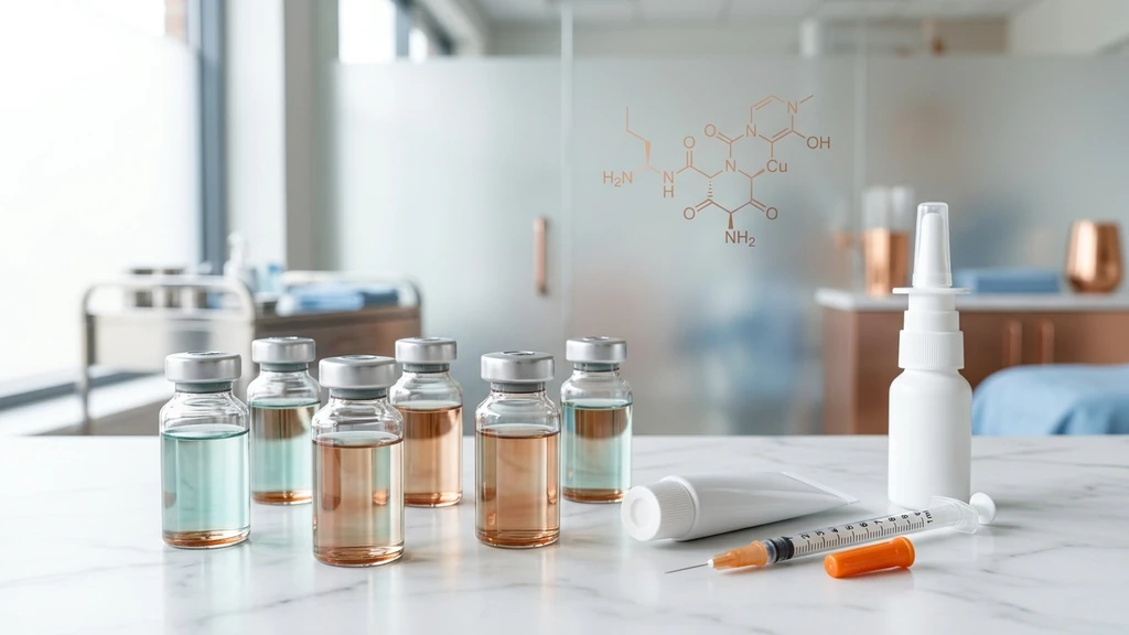 GHK-Cu side effects safety profile with copper peptide vials and delivery routes