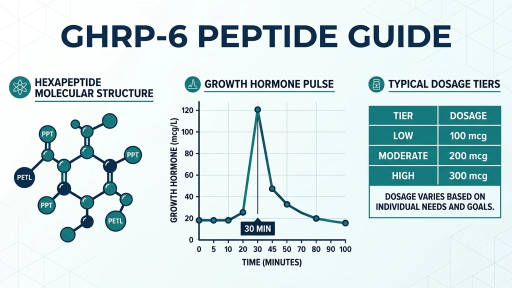 GHRP-6 peptide dosage chart and guide