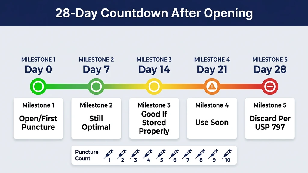 Bacteriostatic water expiration timeline