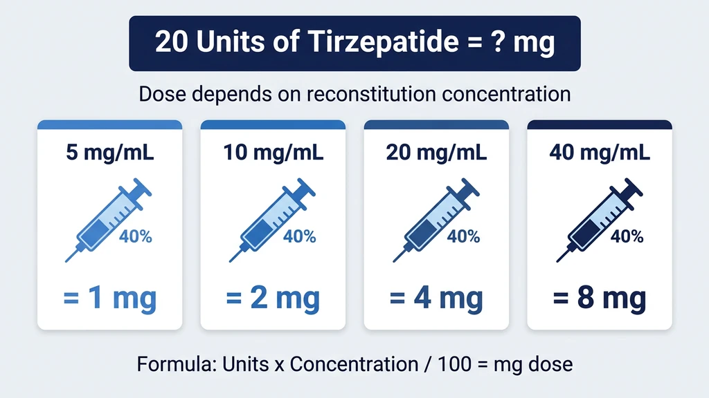 Tirzepatide units to mg conversion chart