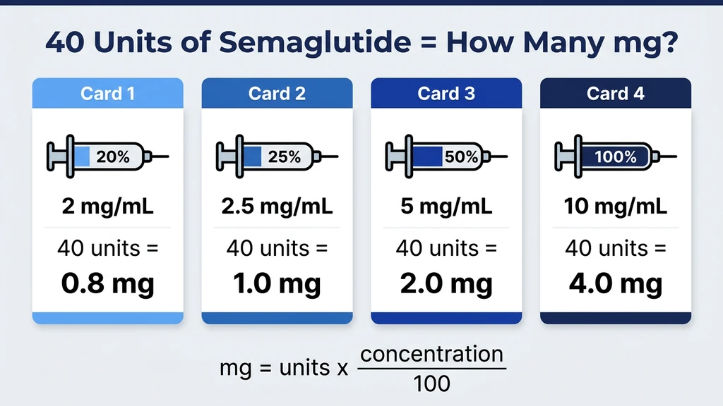 Semaglutide units to mg conversion chart