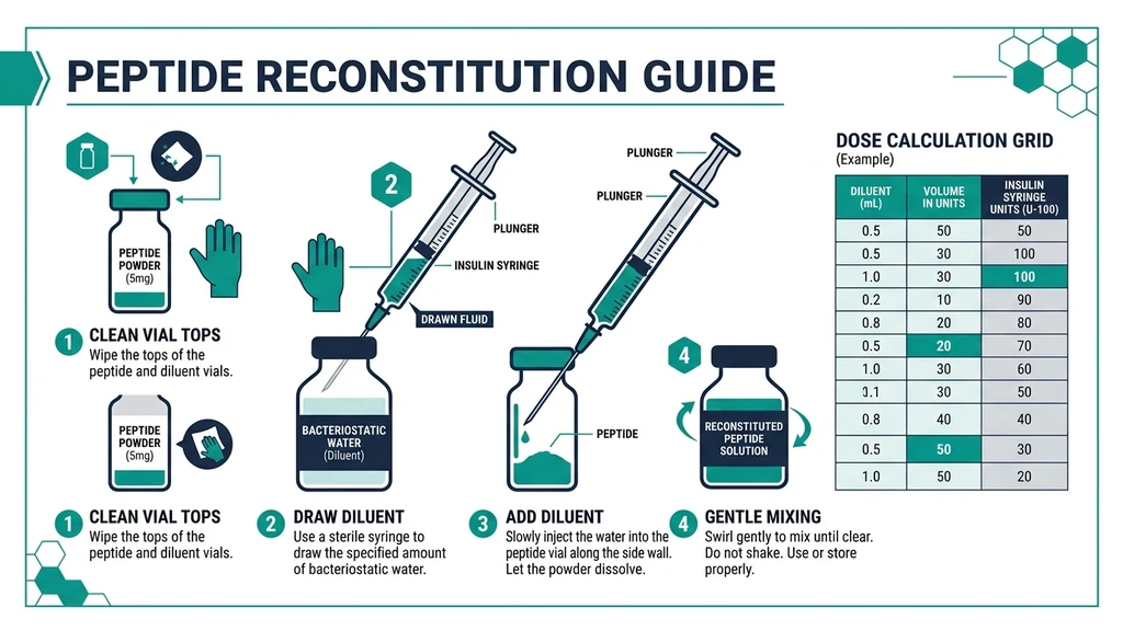 How to reconstitute 5mg semaglutide