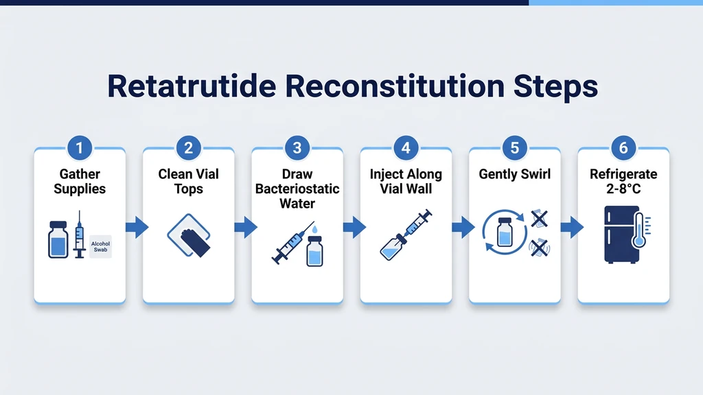 Retatrutide reconstitution step-by-step