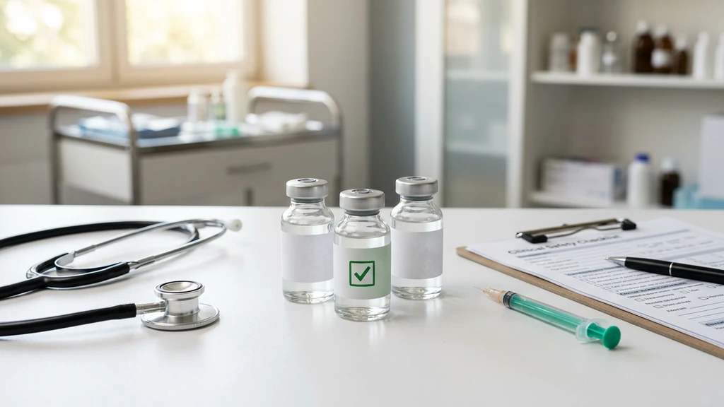 Sermorelin safety profile overview showing clinical trial data and side effect frequencies