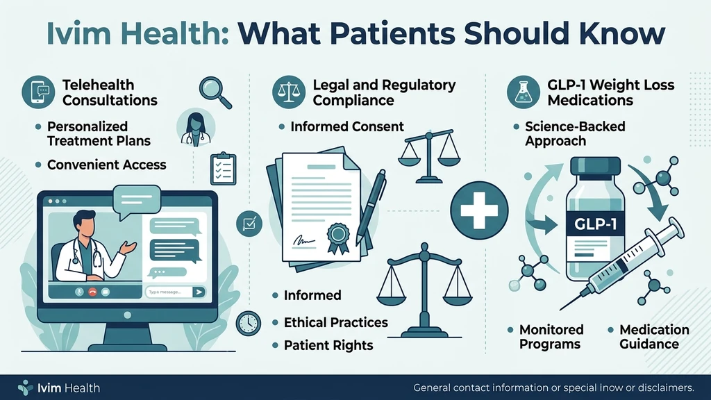 Ivim Health lawsuit explainer banner showing a gavel and a GLP-1 injection pen