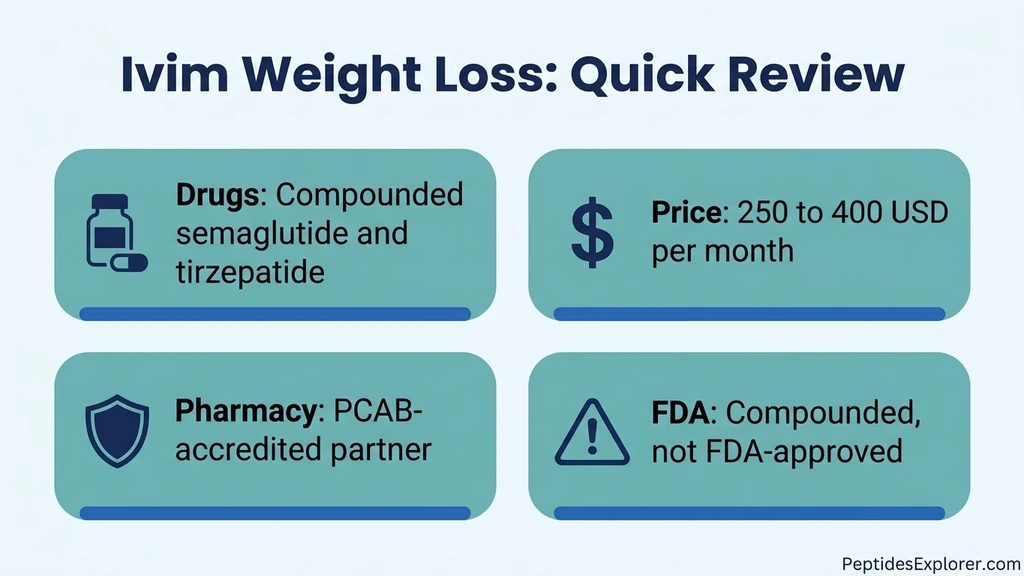 Ivim weight loss review: telehealth GLP-1 service evaluation framework