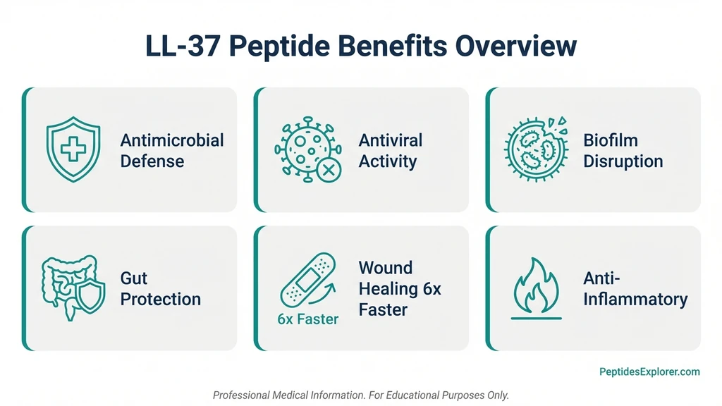 LL-37 antimicrobial peptide structure and mechanism of action overview