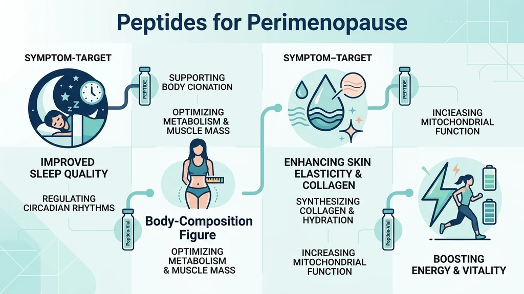Peptides for perimenopause: targeting sleep, body composition, skin, and energy