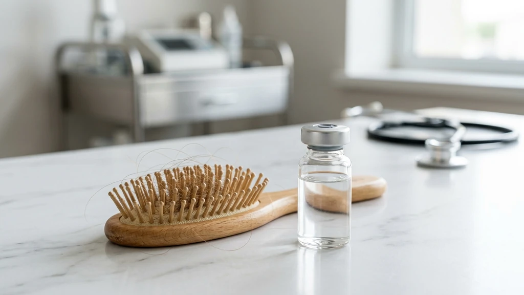 Retatrutide hair loss telogen effluvium overview