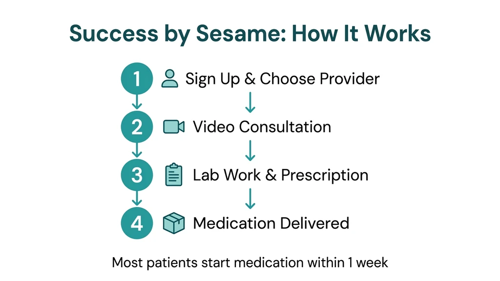 Success by Sesame: how the weight loss program works in four steps