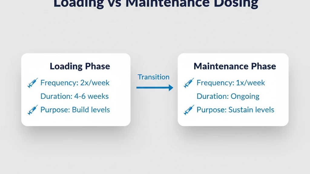 TB-500 loading phase vs maintenance phase comparison
